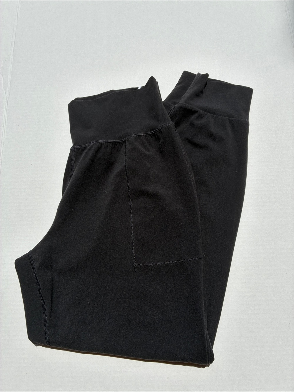 Athleta Black High-Rise Performance Joggers